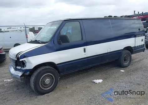 1993 Ford Econoline E350 Super Duty Van from USA, damaged, VIN 1FTJS34H9PHB76573